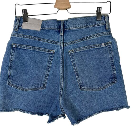 Everlane High Rise Denim Shorts The Way High Short Size 27 - Picture 8 of 12